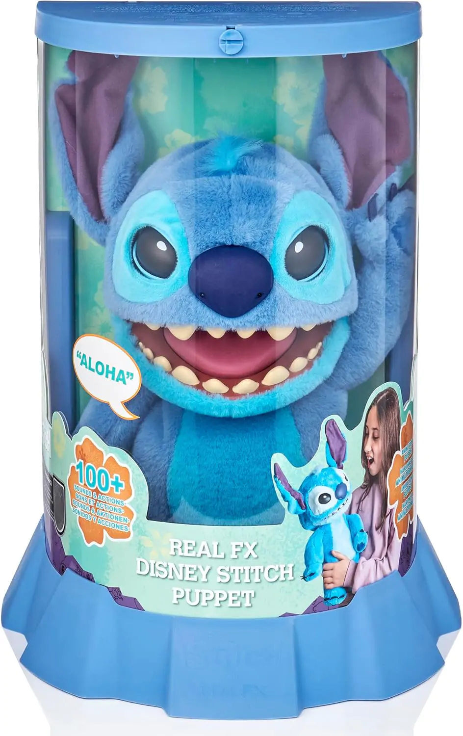 Disney Stitch electric interactive puppet figure 45cm product photo
