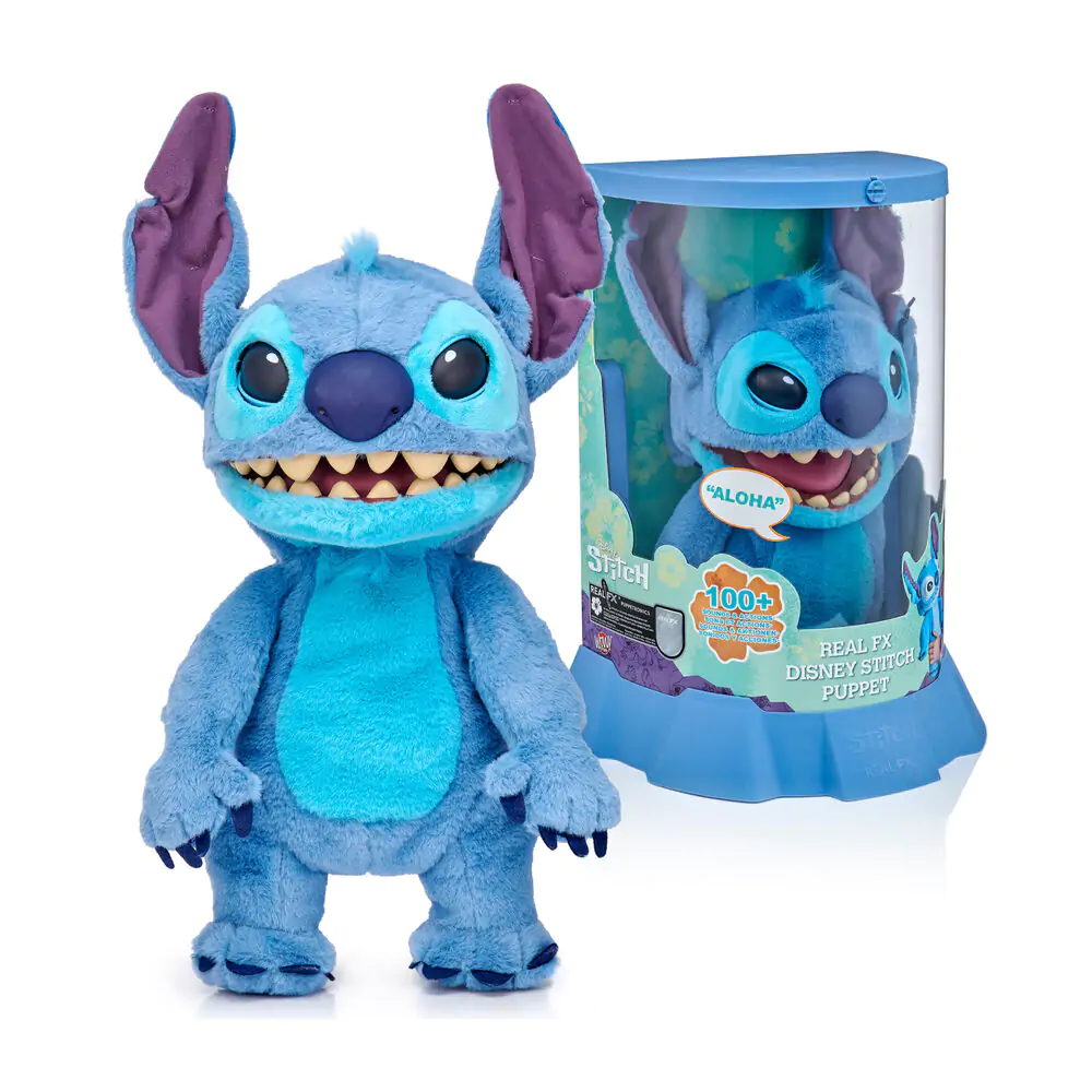 Disney Stitch electric interactive puppet figure 45cm product photo