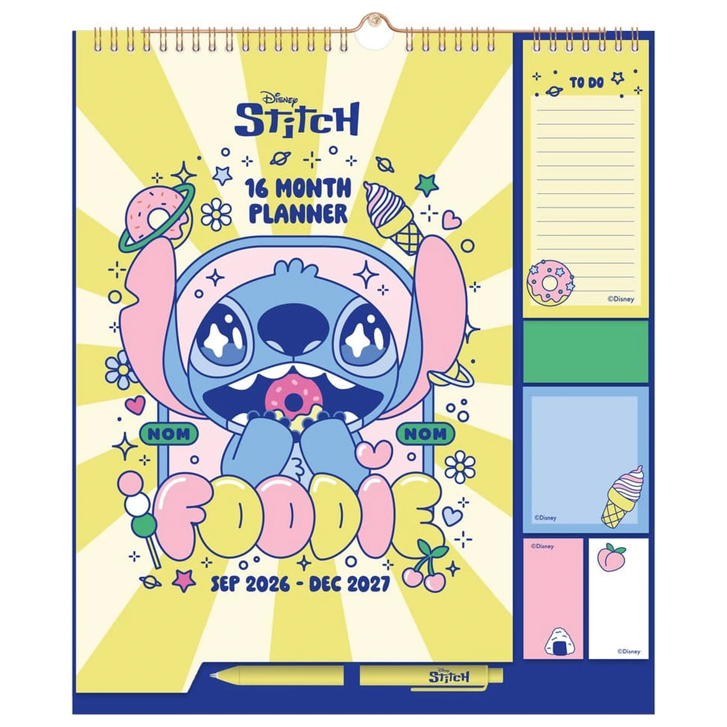 Disney Stitch Wall Planner 2026/27 30 x 34 cm product photo