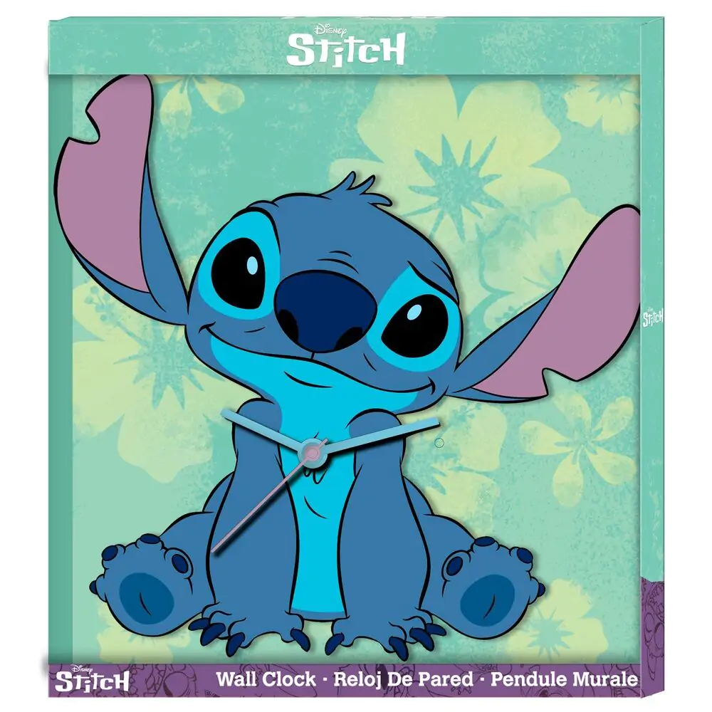 Disney Stitch wall watch product photo