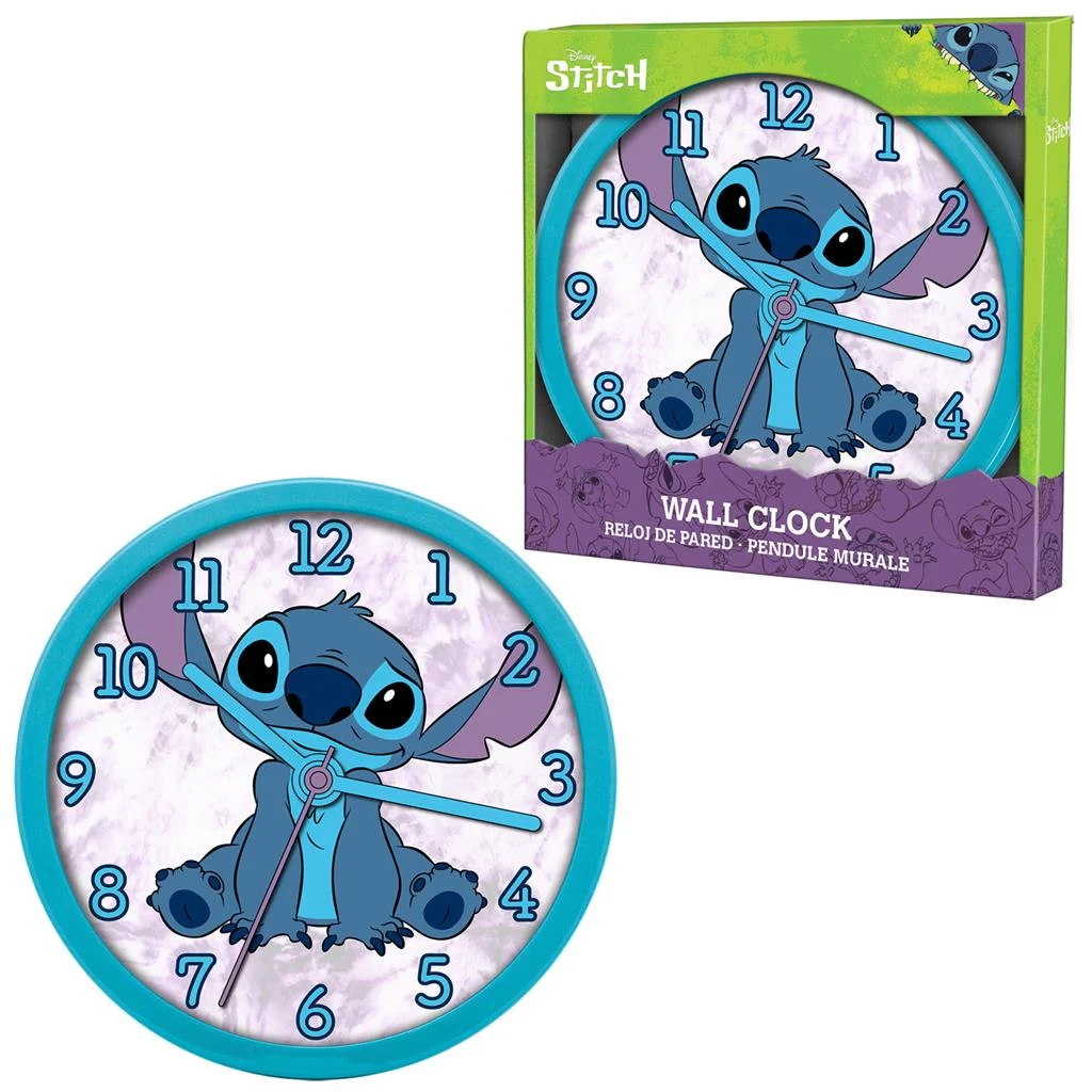 Disney Stitch wall clock termékfotó