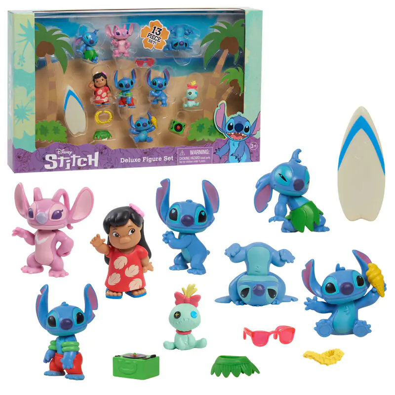 Disney Stitch set figures 6cm termékfotó