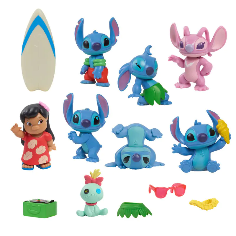 Disney Stitch set figures 6cm product photo