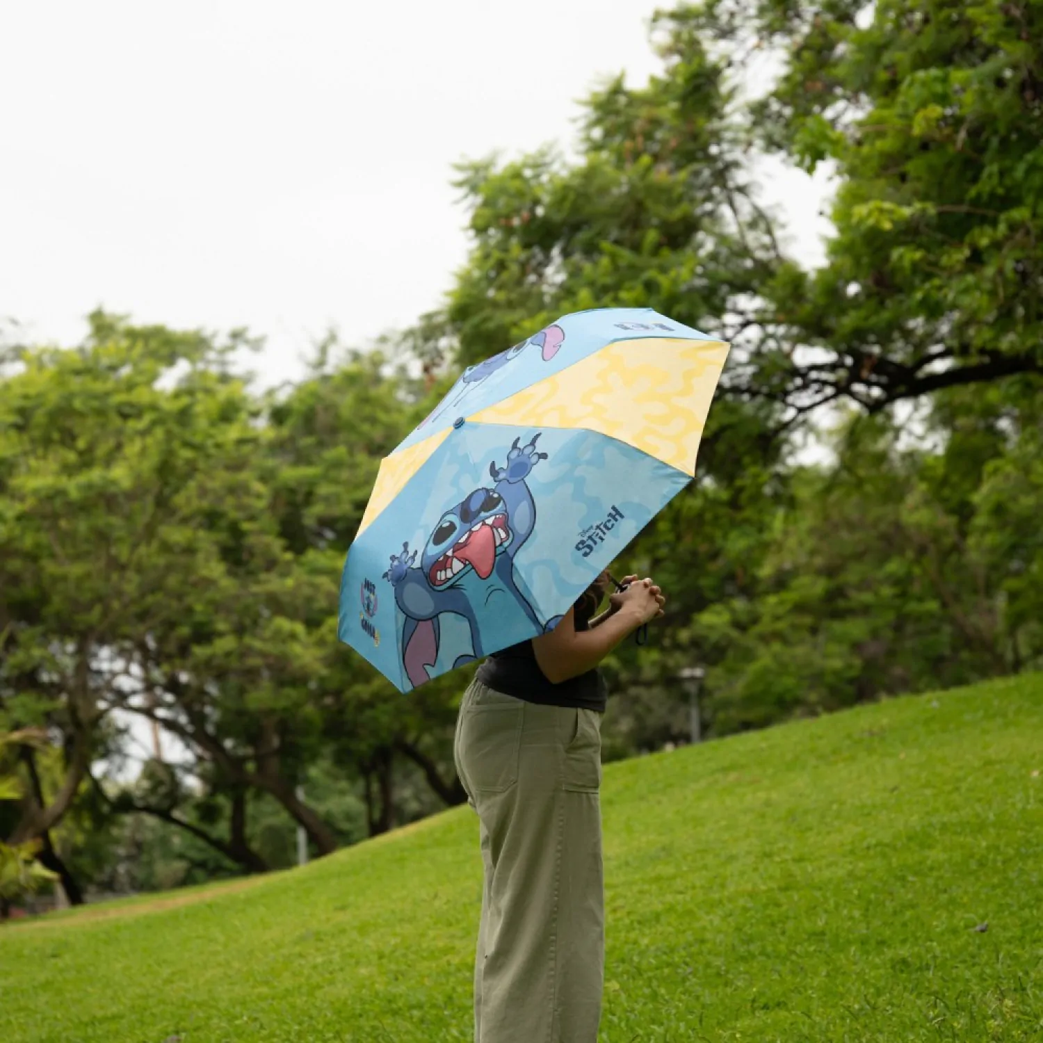 Disney Stitch Foodie folding umbrella product photo