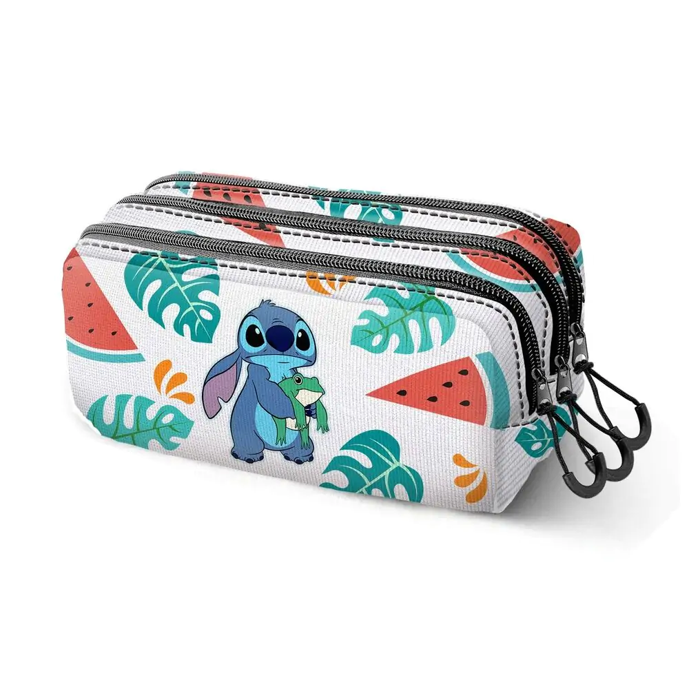 Disney Stitch Frog triple pencil case termékfotó