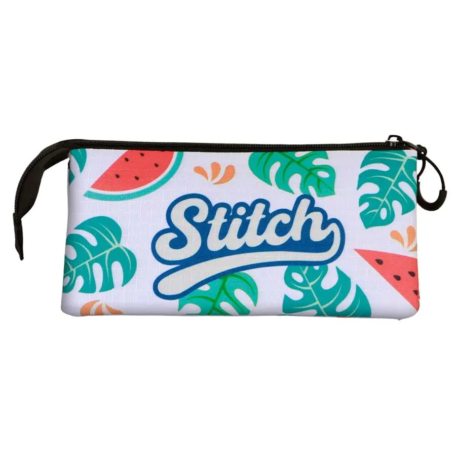 Disney Stitch Frog triple pencil case product photo