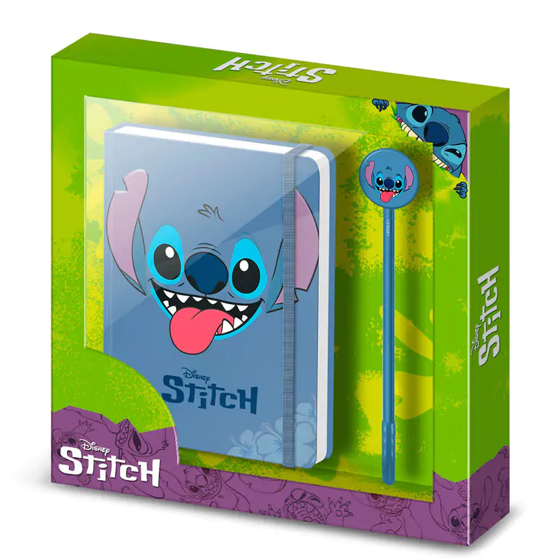 Disney Stitch diary + pen set termékfotó