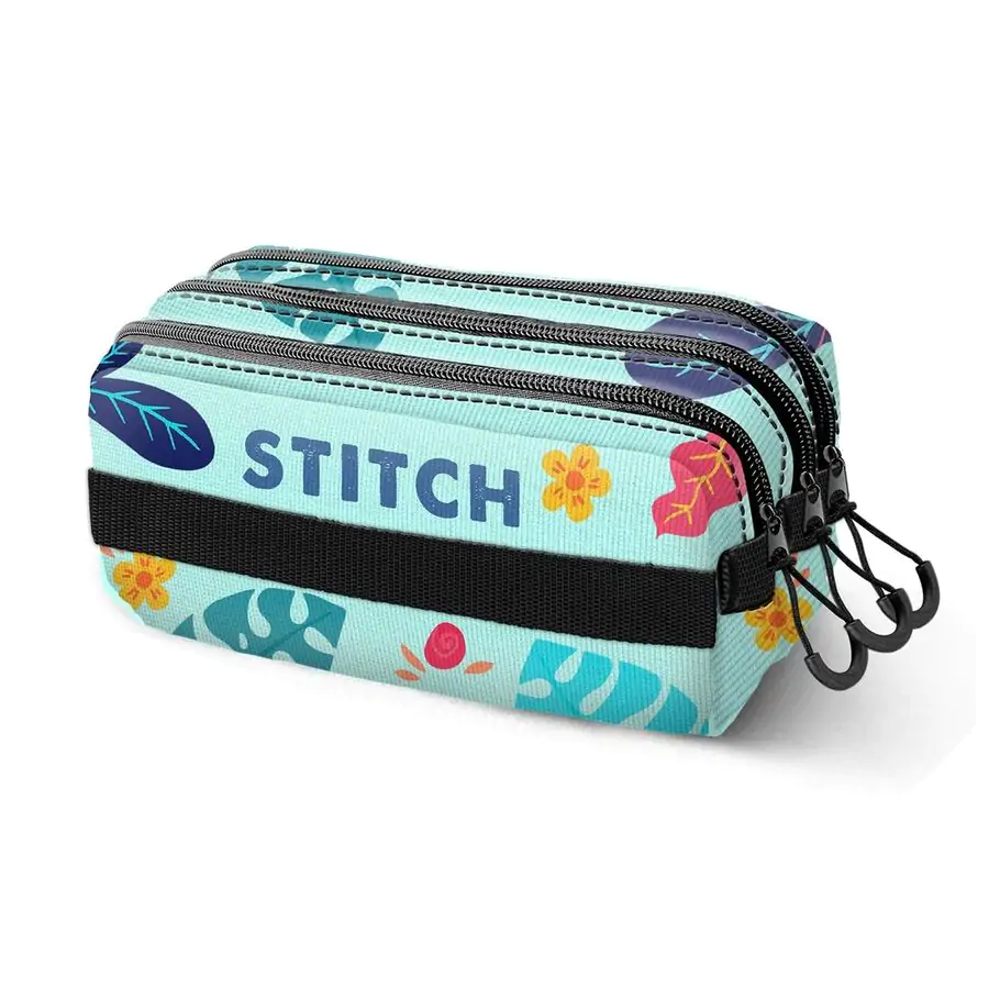 Disney Stitch Guitar triple pencil case product photo
