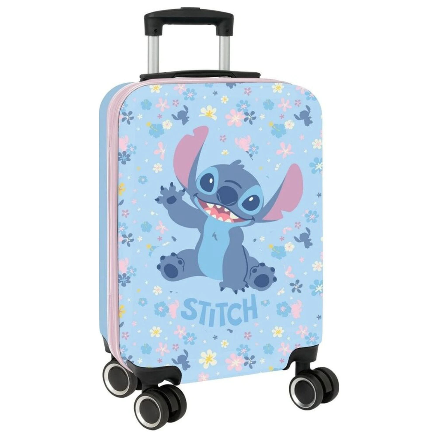 Disney Stitch Happy ABS trolley suitcase 55cm product photo