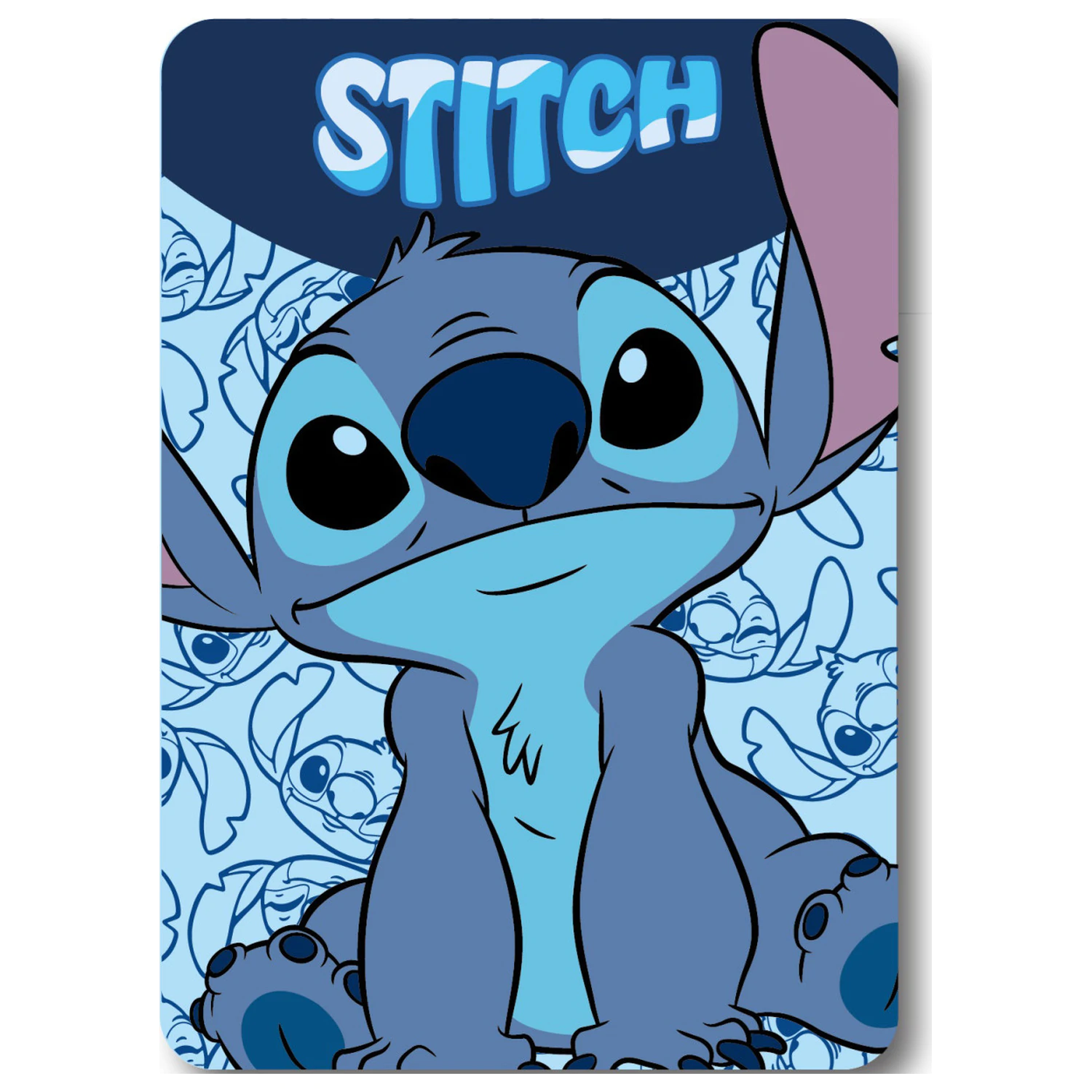 Disney Stitch Happy Fleece Blanket product photo