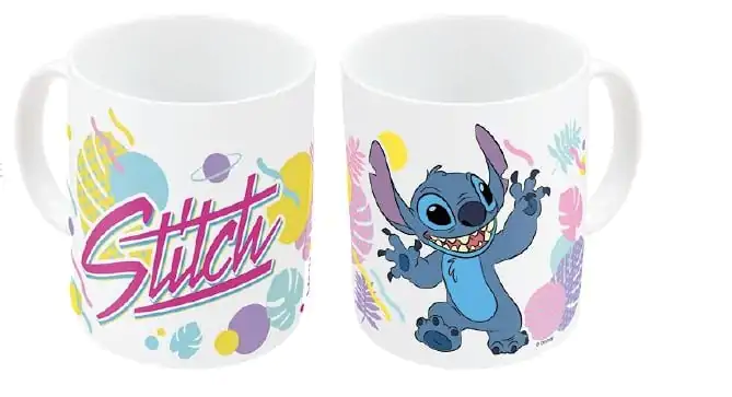 Disney Stitch Hawaian Flower Ceramic Mug 325 ml termékfotó