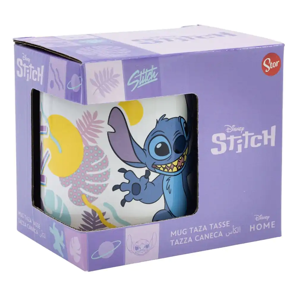 Disney Stitch Hawaian Flower Ceramic Mug 325 ml product photo