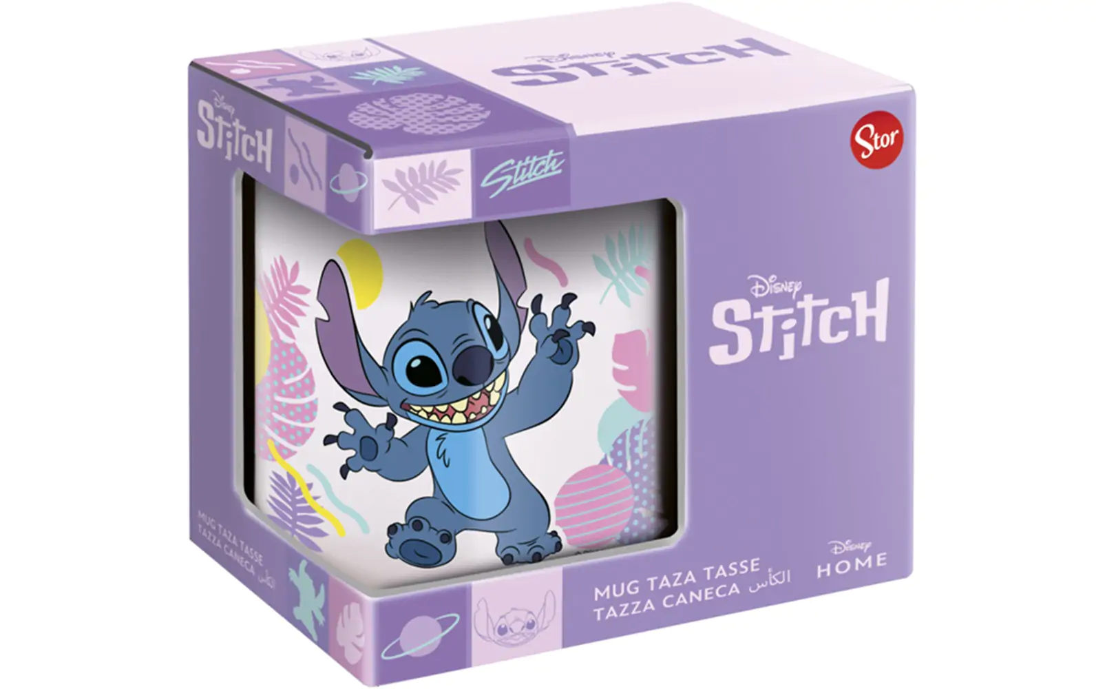 Disney Stitch Hawaian Flower Ceramic Mug 325 ml termékfotó