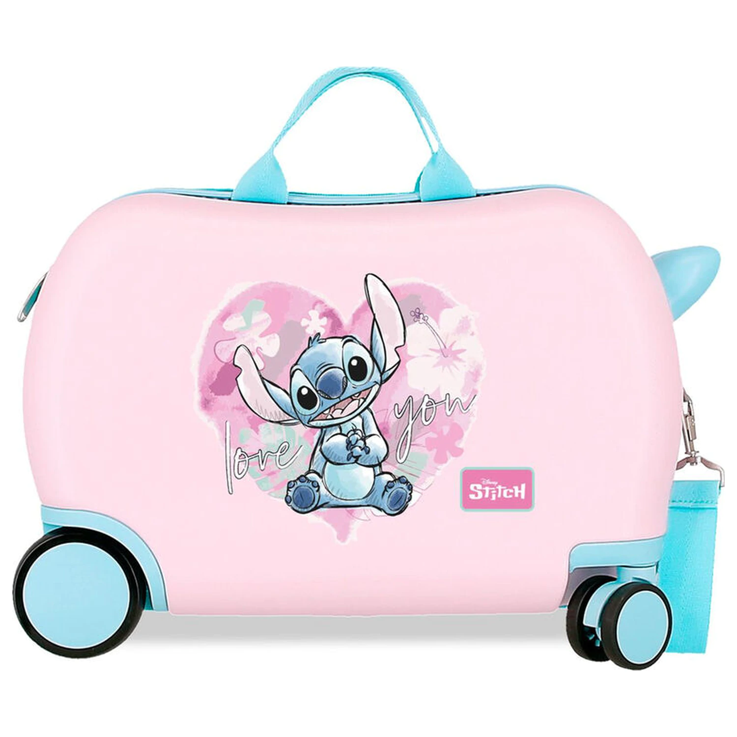 Disney Stitch Heart ABS trolley suitcase 45cm product photo