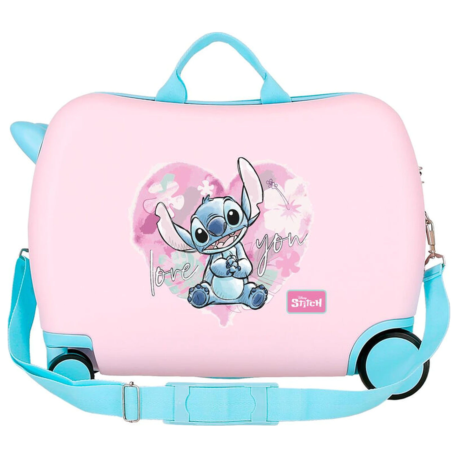 Disney Stitch Heart ABS trolley suitcase 50cm product photo