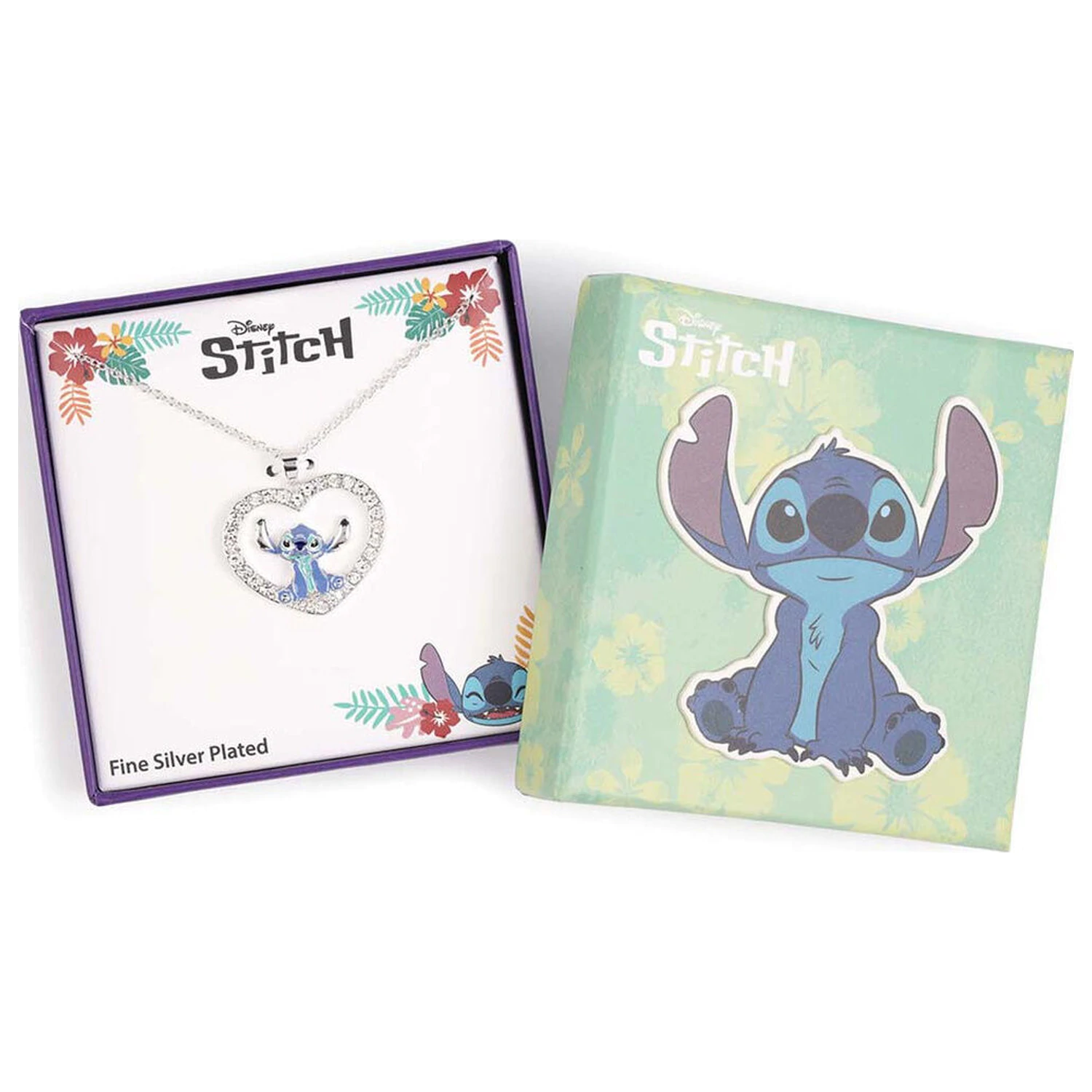 Disney Stitch Heart necklace product photo