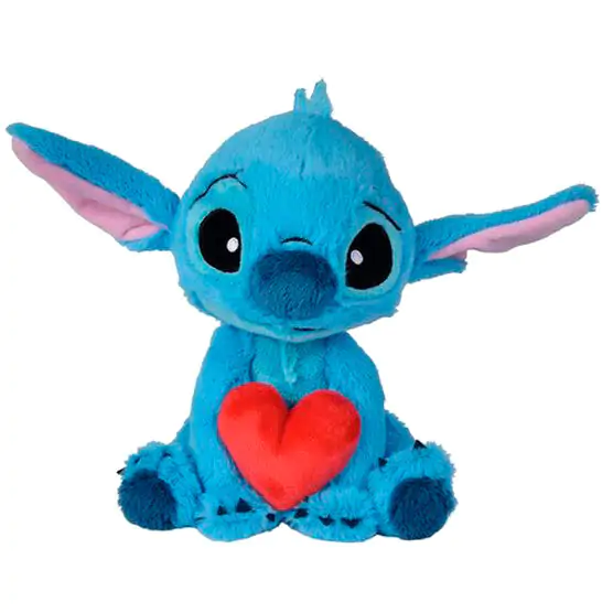 Disney Stitch heart plush toy 25cm termékfotó