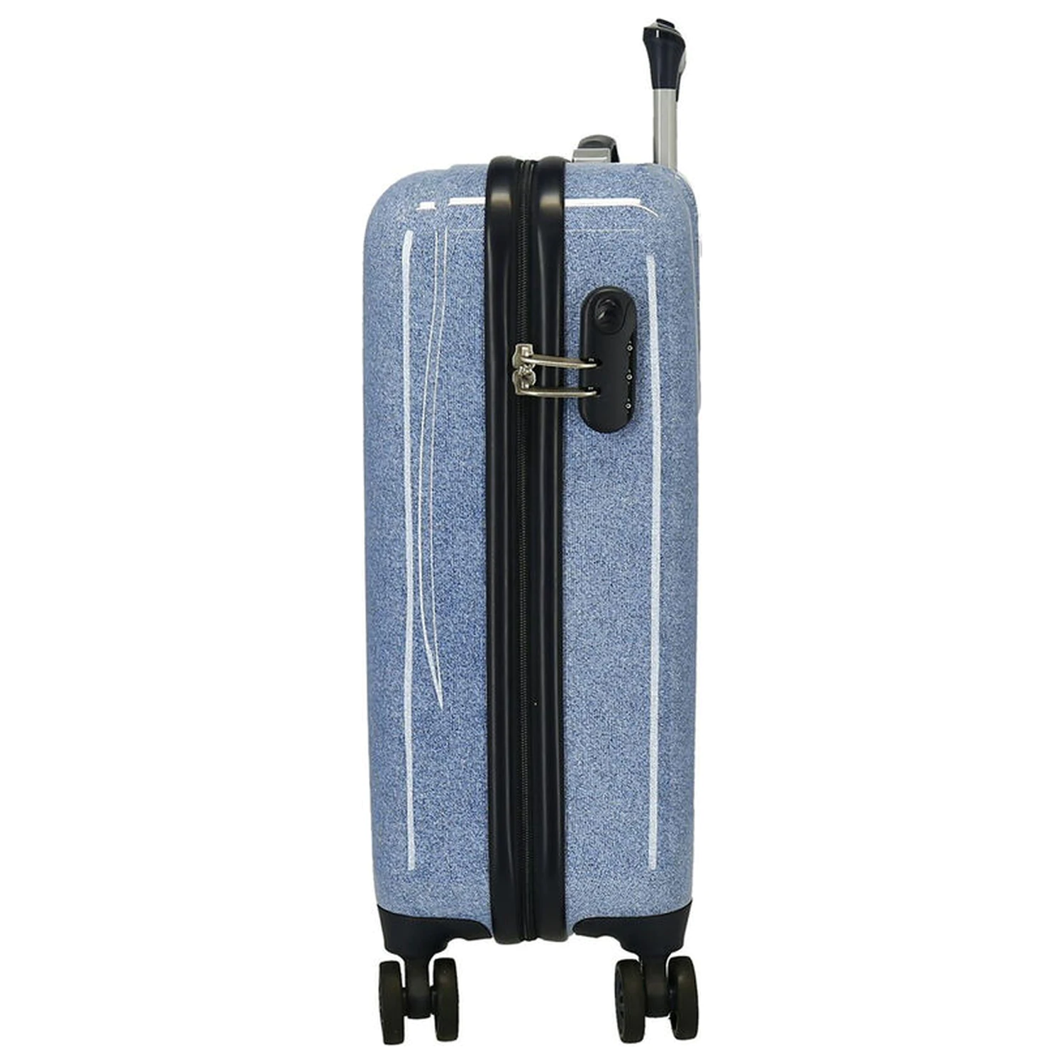 Disney Stitch Hearts ABS trolley suitcase 55cm product photo