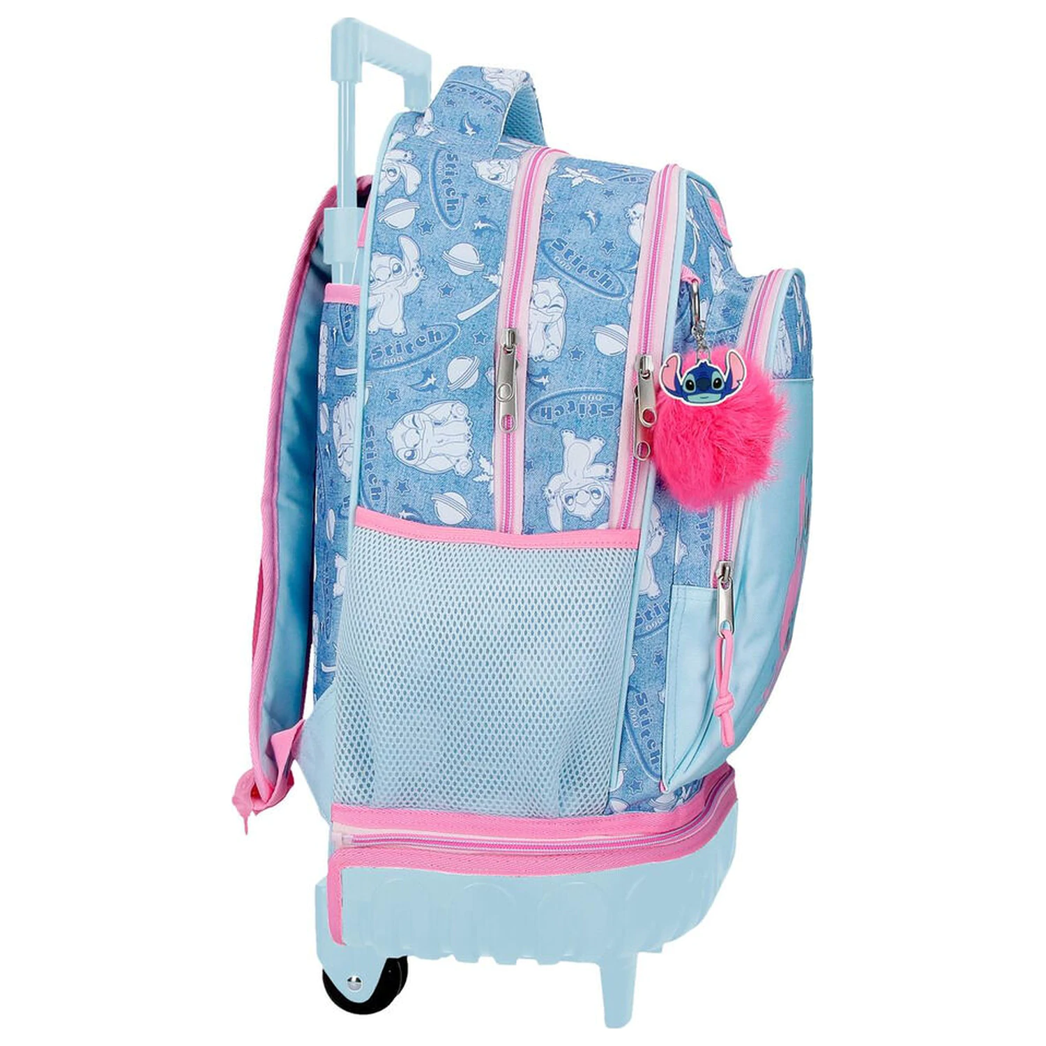Disney Stitch Hearts extraible compact trolley 43cm product photo