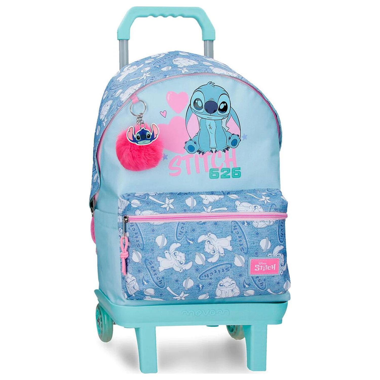 Disney Stitch Hearts trolley 44cm product photo