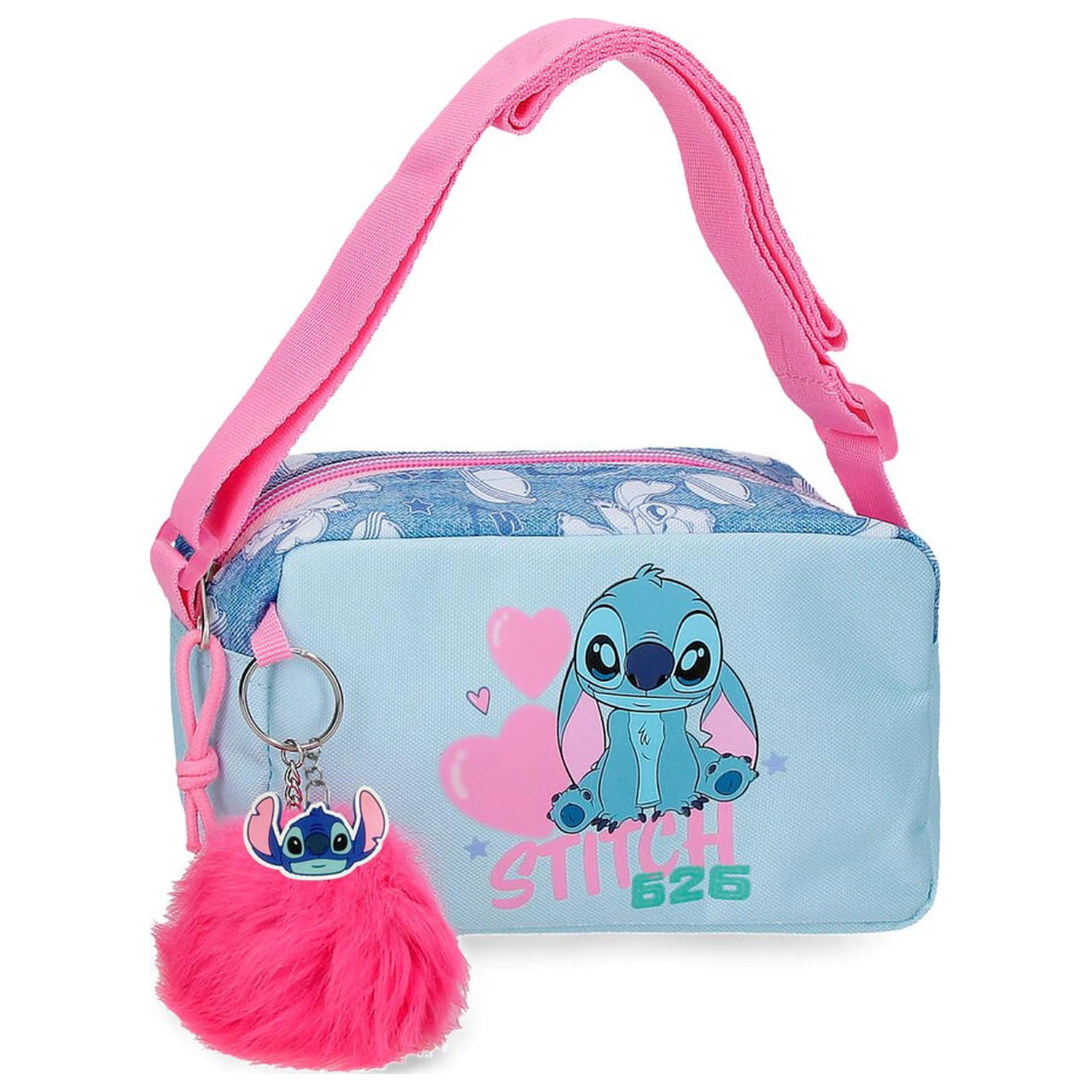 Disney Stitch Hearts shoulder bag product photo