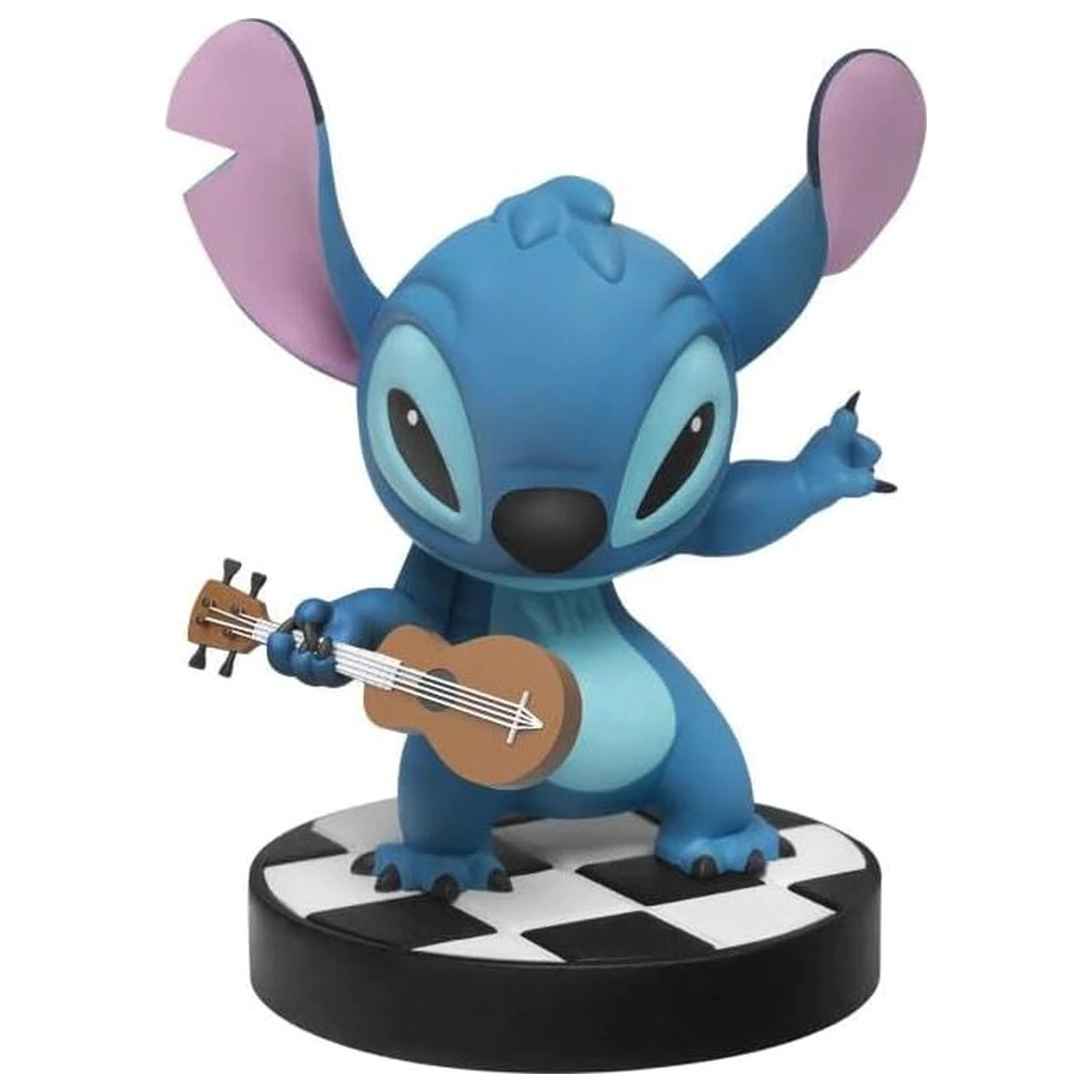 Disney Stitch Hero Box Guitarist Stitch figure 8cm product photo