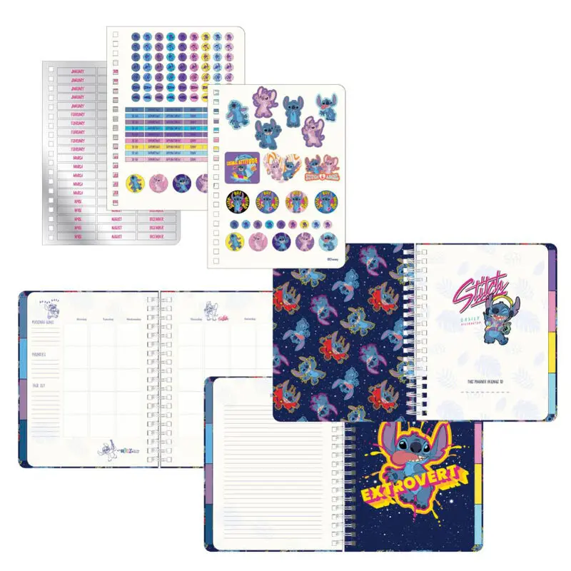 Disney Stitch Week planner termékfotó