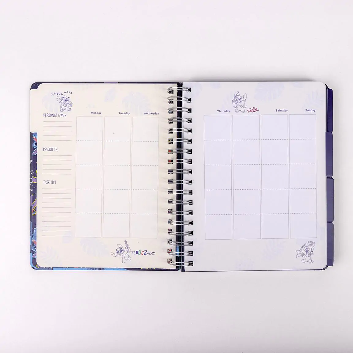 Disney Stitch Week planner product photo