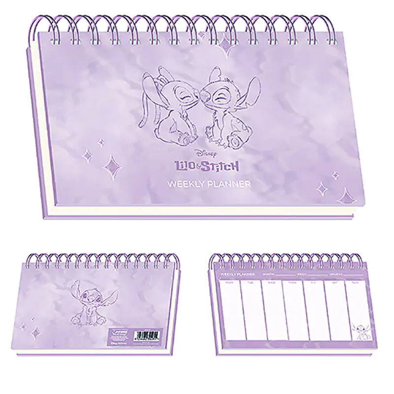 Disney Stitch Weekly planner termékfotó