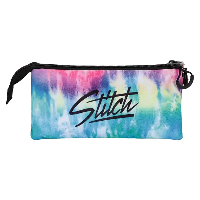 Disney Stitch Ice Cream triple pencil case product photo