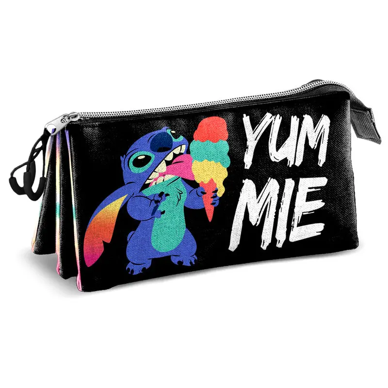 Disney Stitch Ice Cream triple pencil case product photo