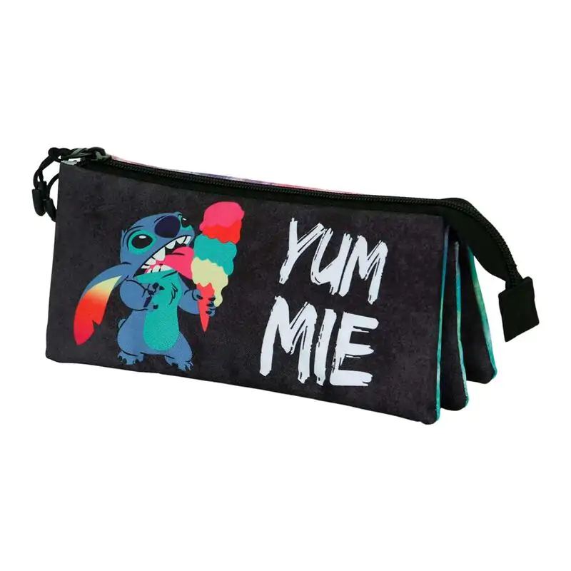 Disney Stitch Ice Cream triple pencil case product photo