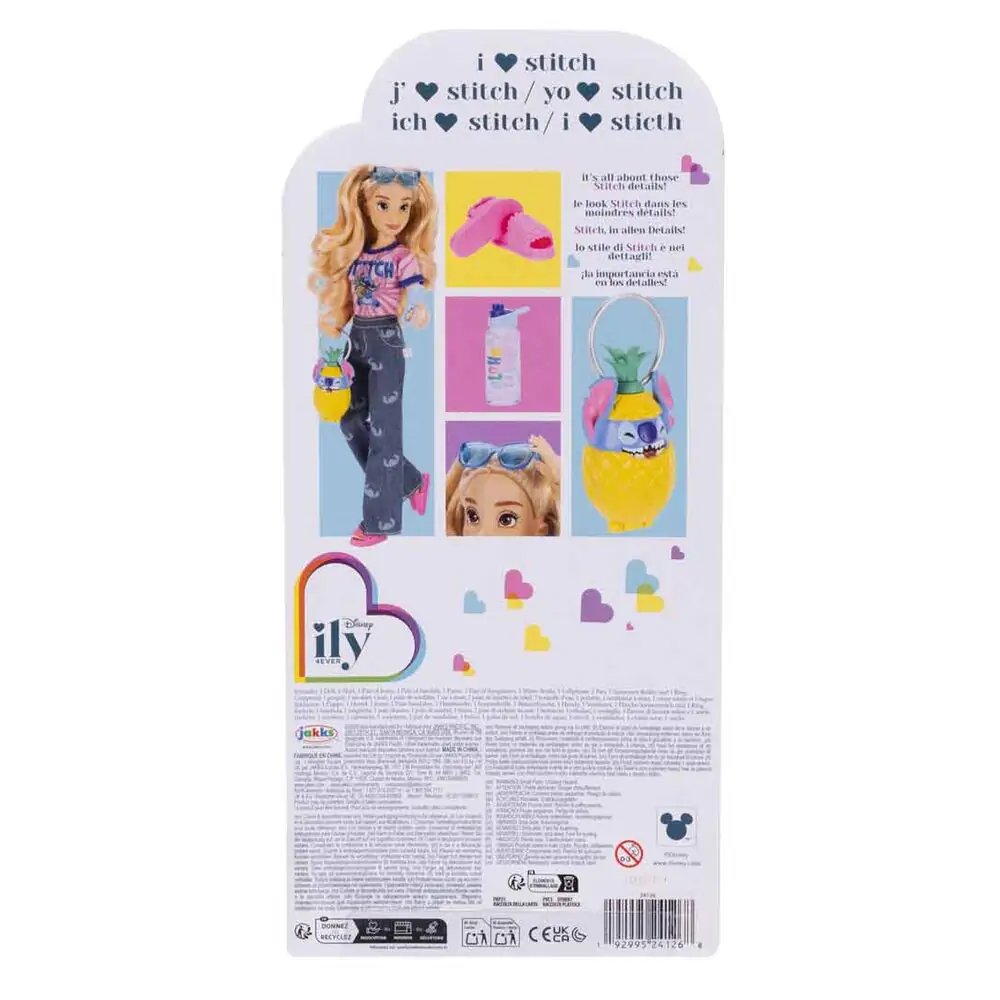 Disney Stitch ily 4Ever Fashion doll 25cm product photo