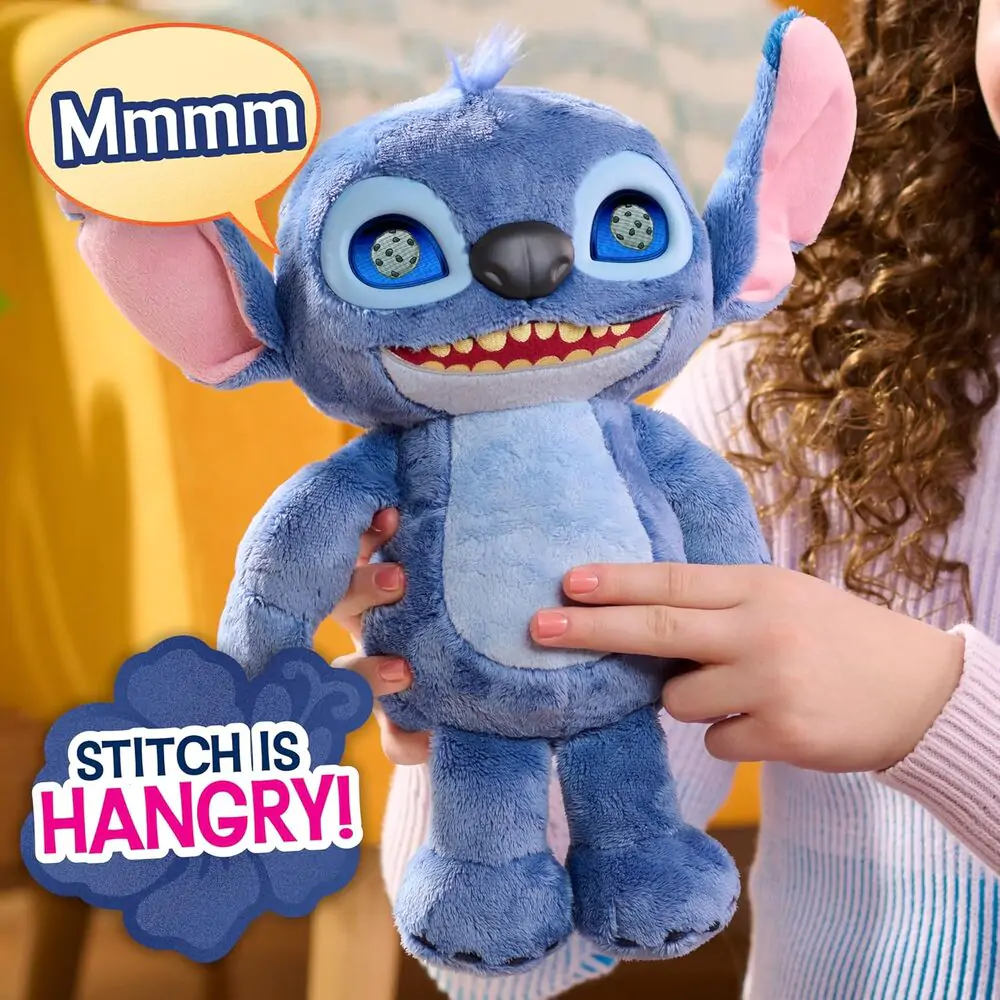 Disney Stitch interactive plush toy 30cm product photo