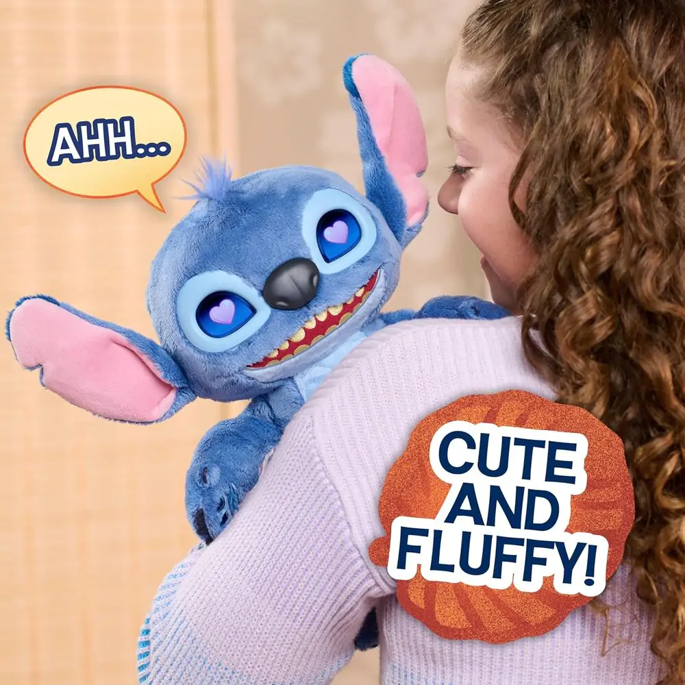 Disney Stitch interactive plush toy 30cm product photo