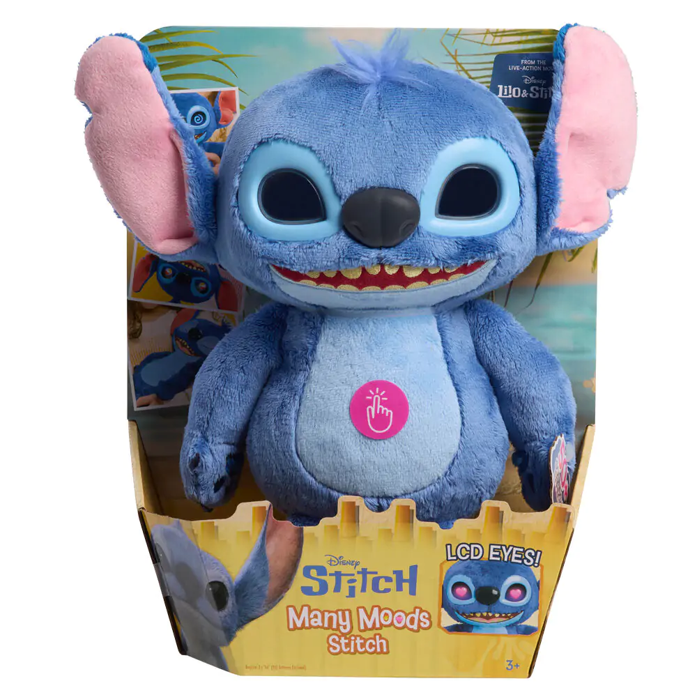 Disney Stitch interactive plush toy 30cm product photo