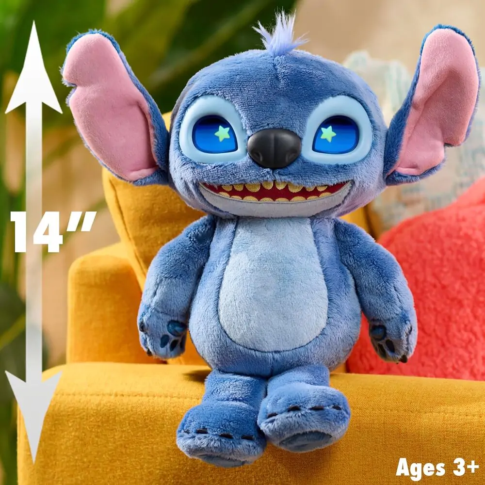 Disney Stitch interactive plush toy 30cm product photo