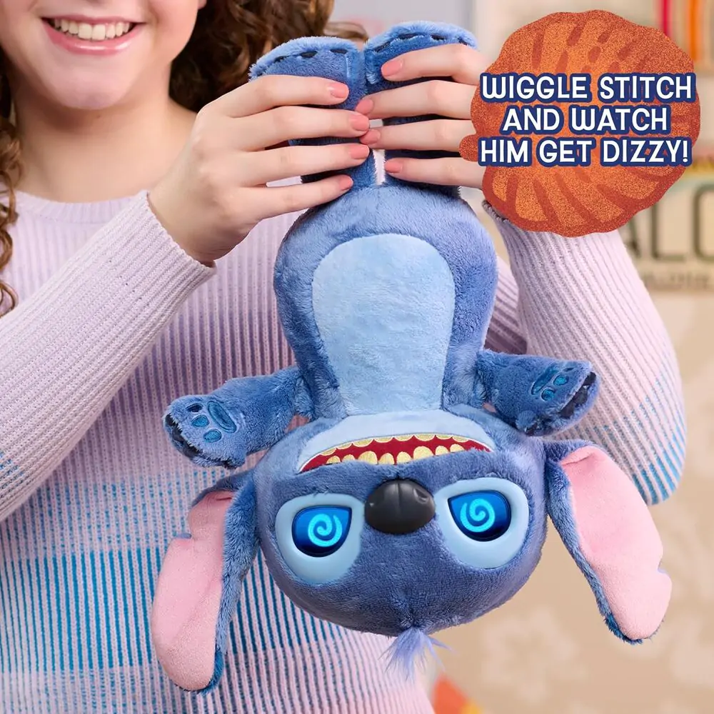 Disney Stitch interactive plush toy 30cm product photo