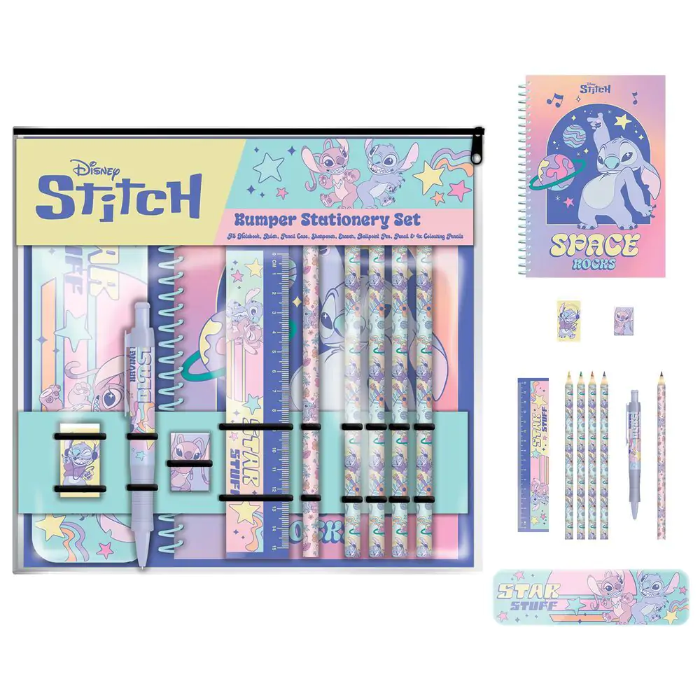 Disney Stitch stationary set product photo