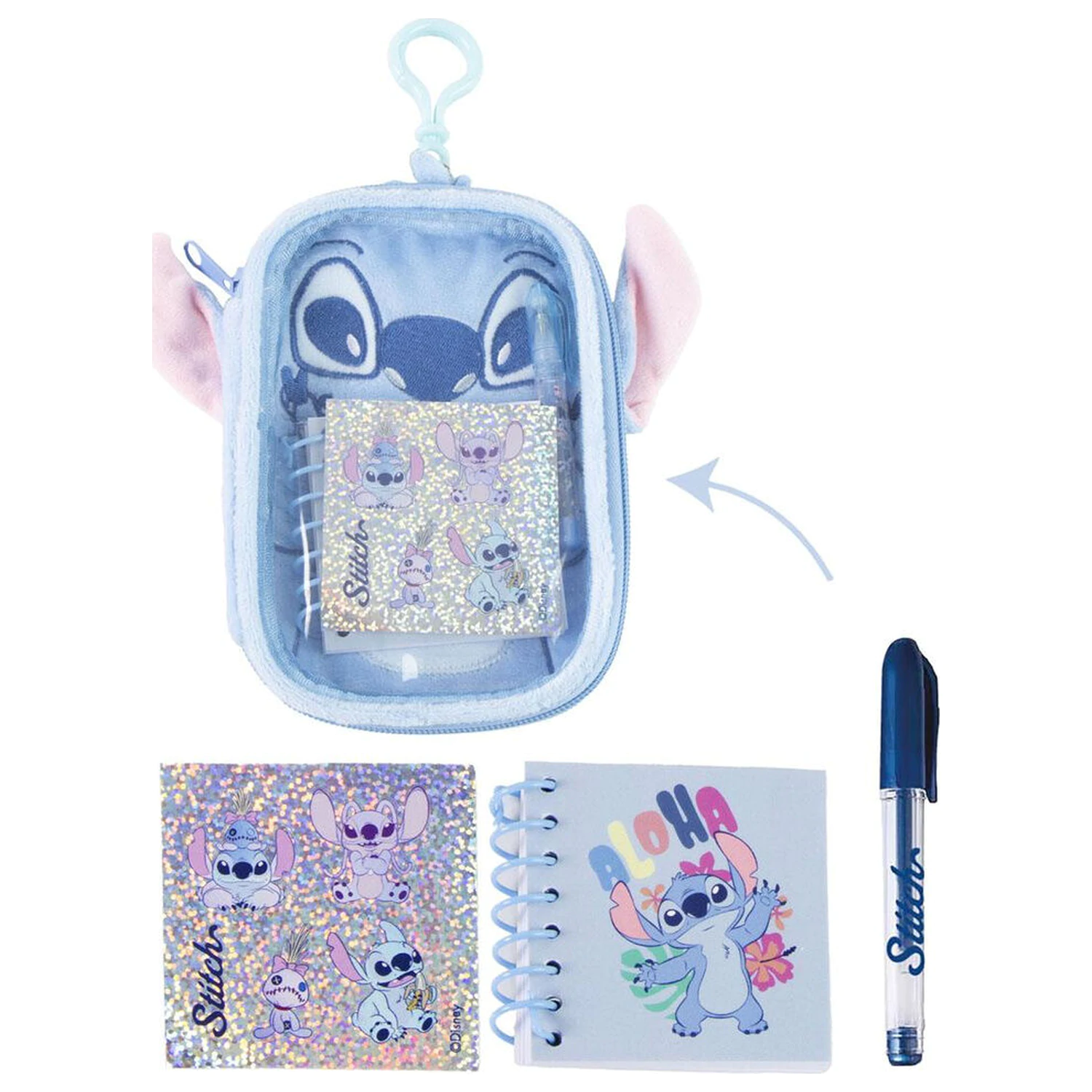 Disney Stitch stationery set product photo