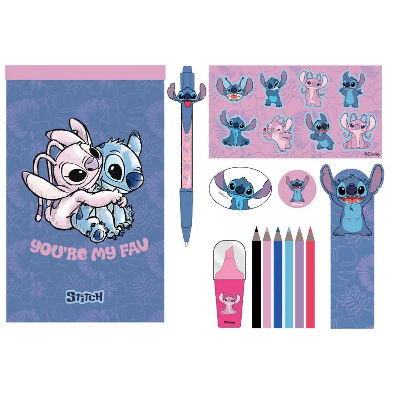 Disney Stitch stationery set termékfotó