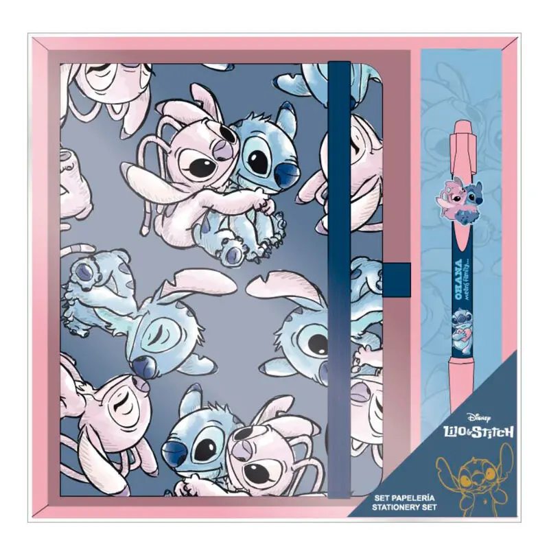 Disney Stitch stationery set product photo