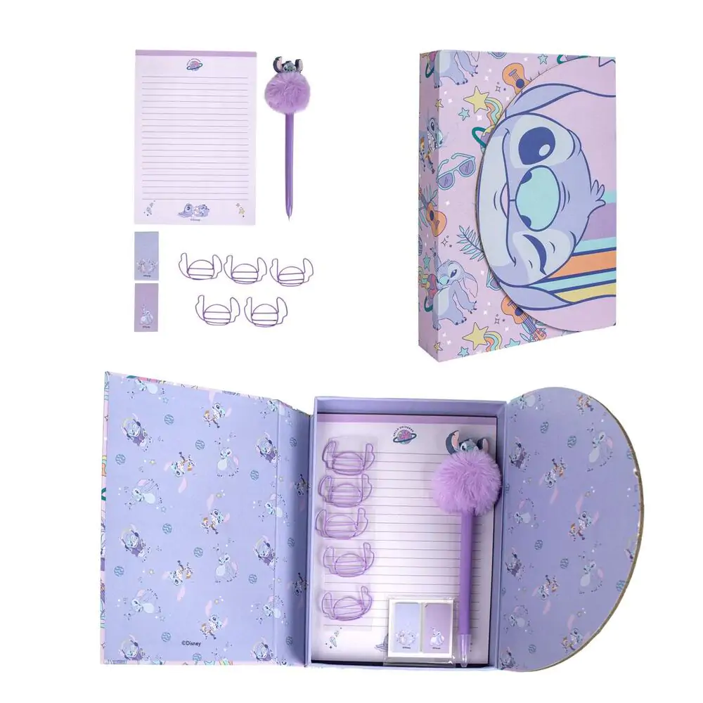 Disney Stitch stationary set product photo