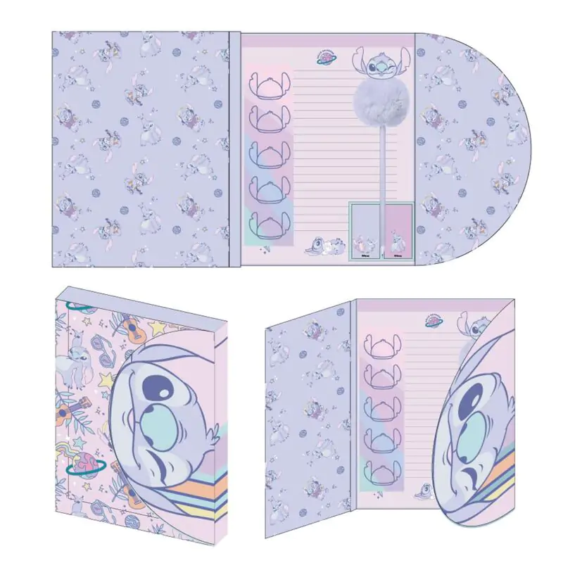 Disney Stitch stationary set product photo