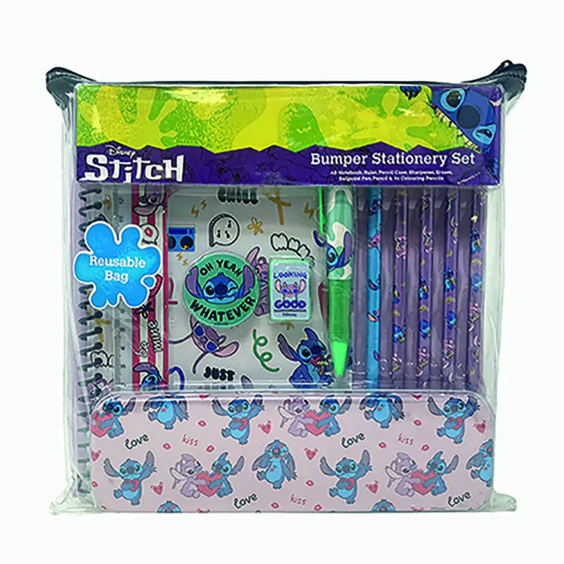 Disney Stitch stationary set termékfotó