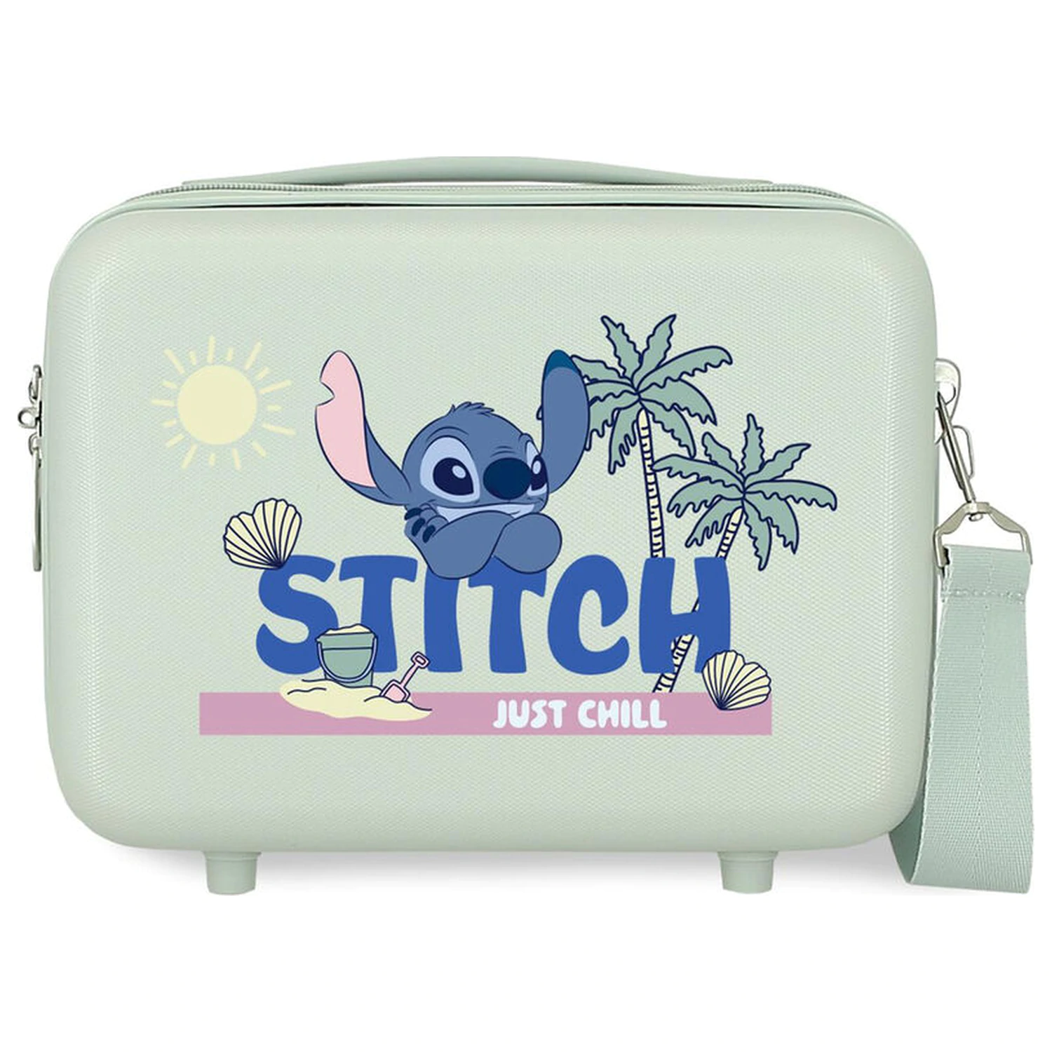 Disney Stitch Just Chill ABS adaptable beauty case 29cm product photo