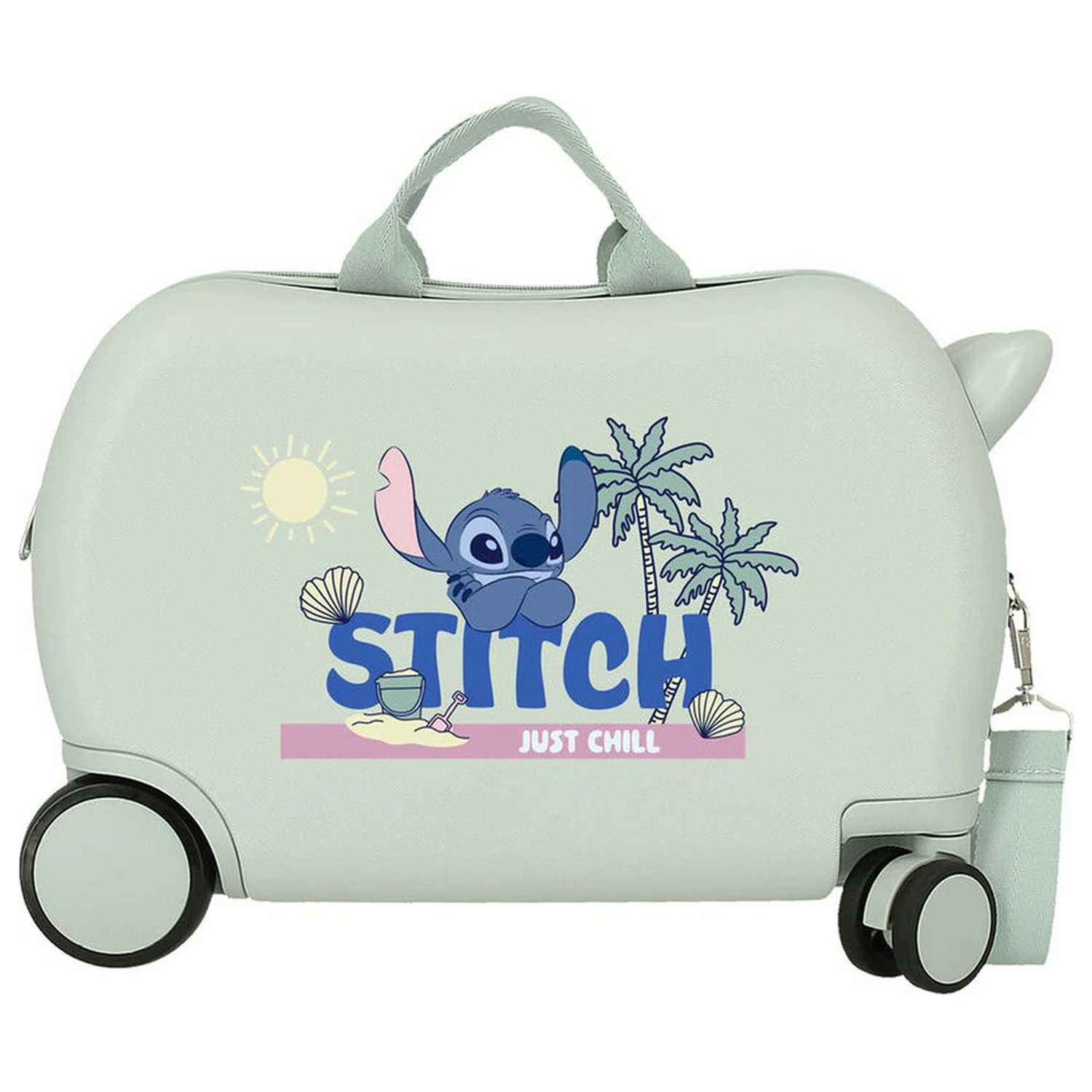 Disney Stitch Just Chill ABS trolley suitcase 45cm product photo