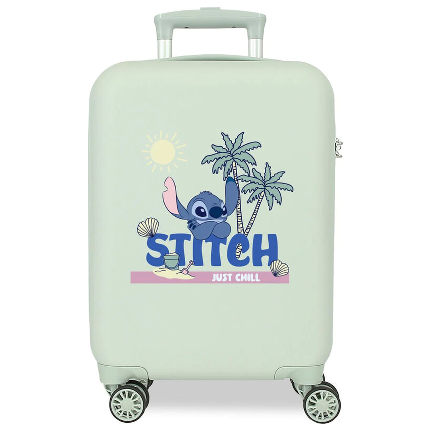 Disney Stitch Just Chill ABS trolley suitcase 50cm product photo