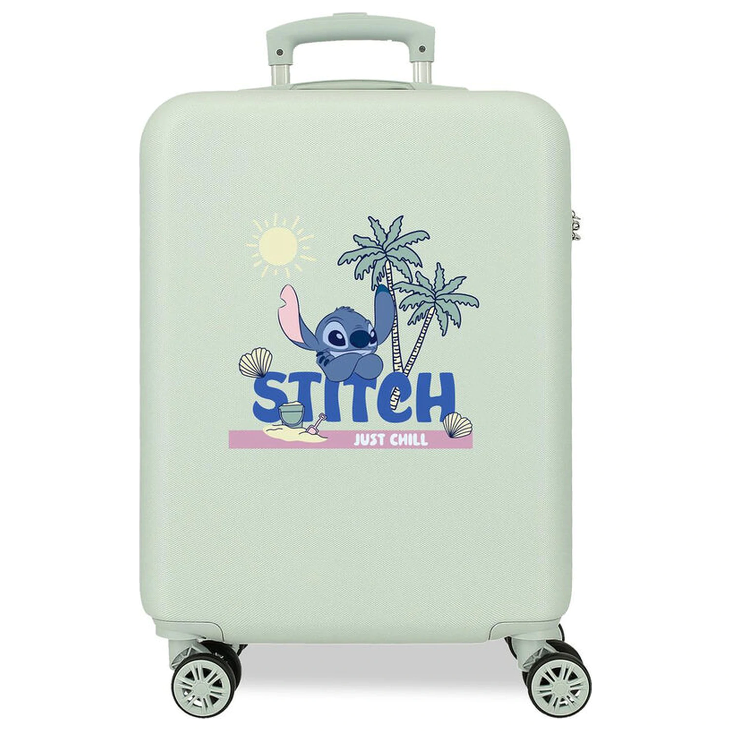 Disney Stitch Just Chill ABS trolley suitcase 55cm product photo