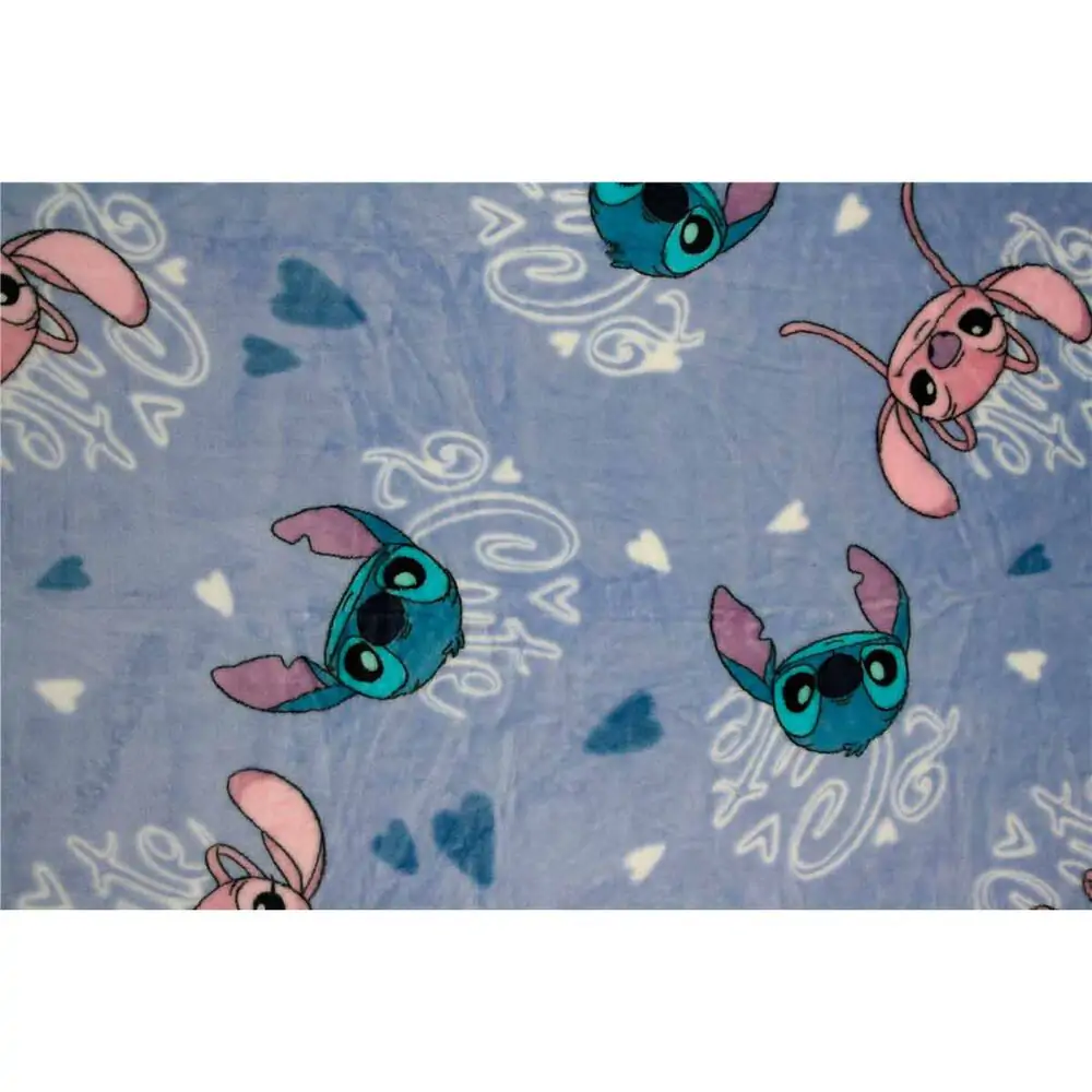 Disney Stitch Coral hooded blanket 120x150cm product photo
